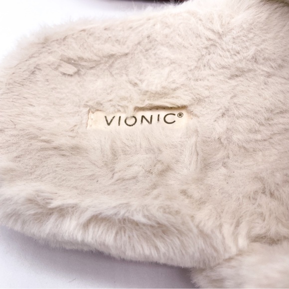 Vionic Josephine Faux Fur Lined Comfort Mule Slippers 10 - Picture 10 of 15